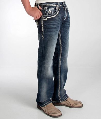 Rock Revival Jason Relaxed Straight Jean full right side view