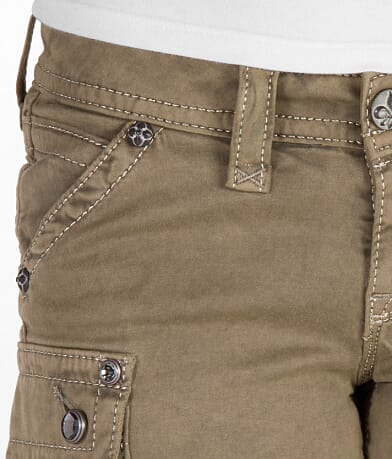 Rock Revival Copper Stretch Short FRONT_POCKET