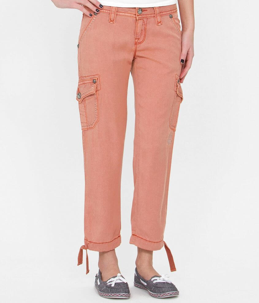 Rock Revival Cargo Cropped Pant front view