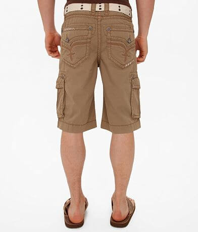 Rock Revival Classic Cargo Short back view