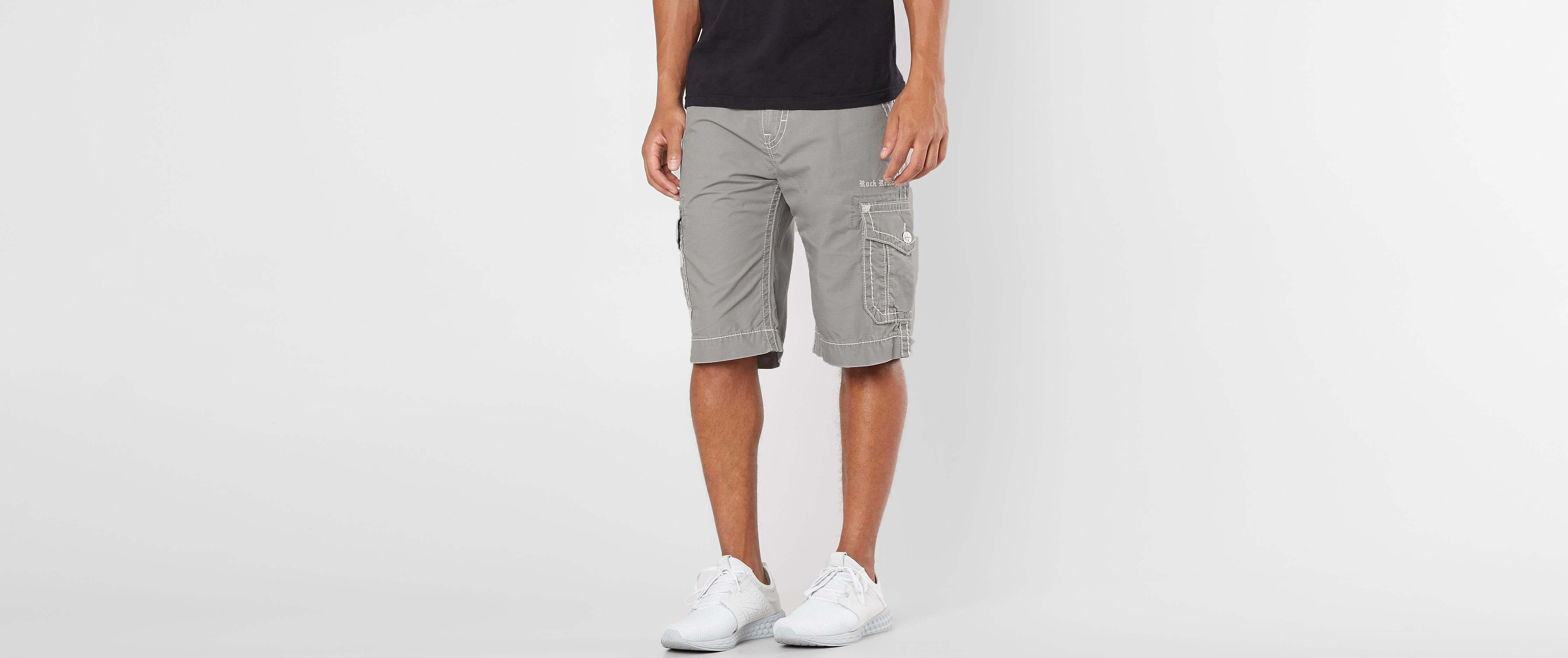 buckle men's rock revival shorts