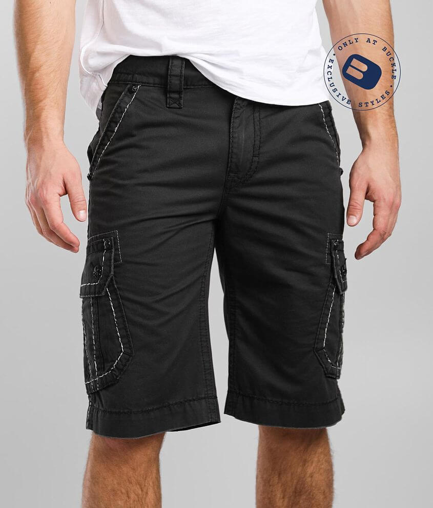 Rock Revival Classic Cargo Short - Men's Shorts in Charcoal | Buckle