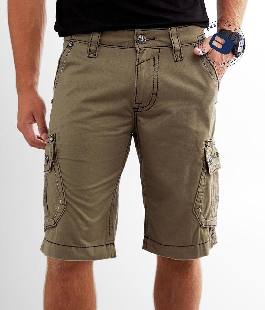 Rock Revival Classic Cargo Short - Men's Shorts in Loden | Buckle