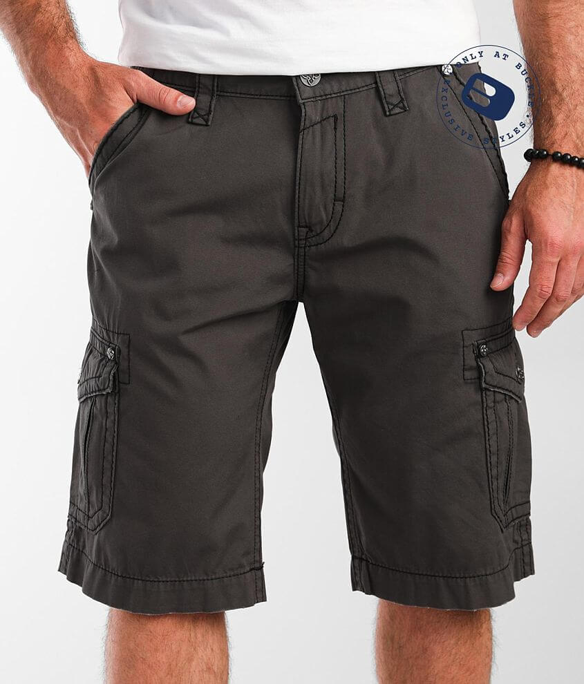 Rock Revival Classic Cargo Short - Men's Shorts in Charcoal | Buckle