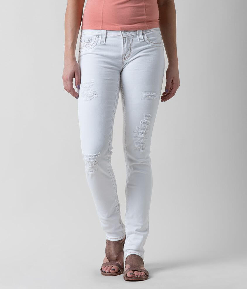 Rock Revival Arjean Mid-Rise Skinny Stretch Jean front view