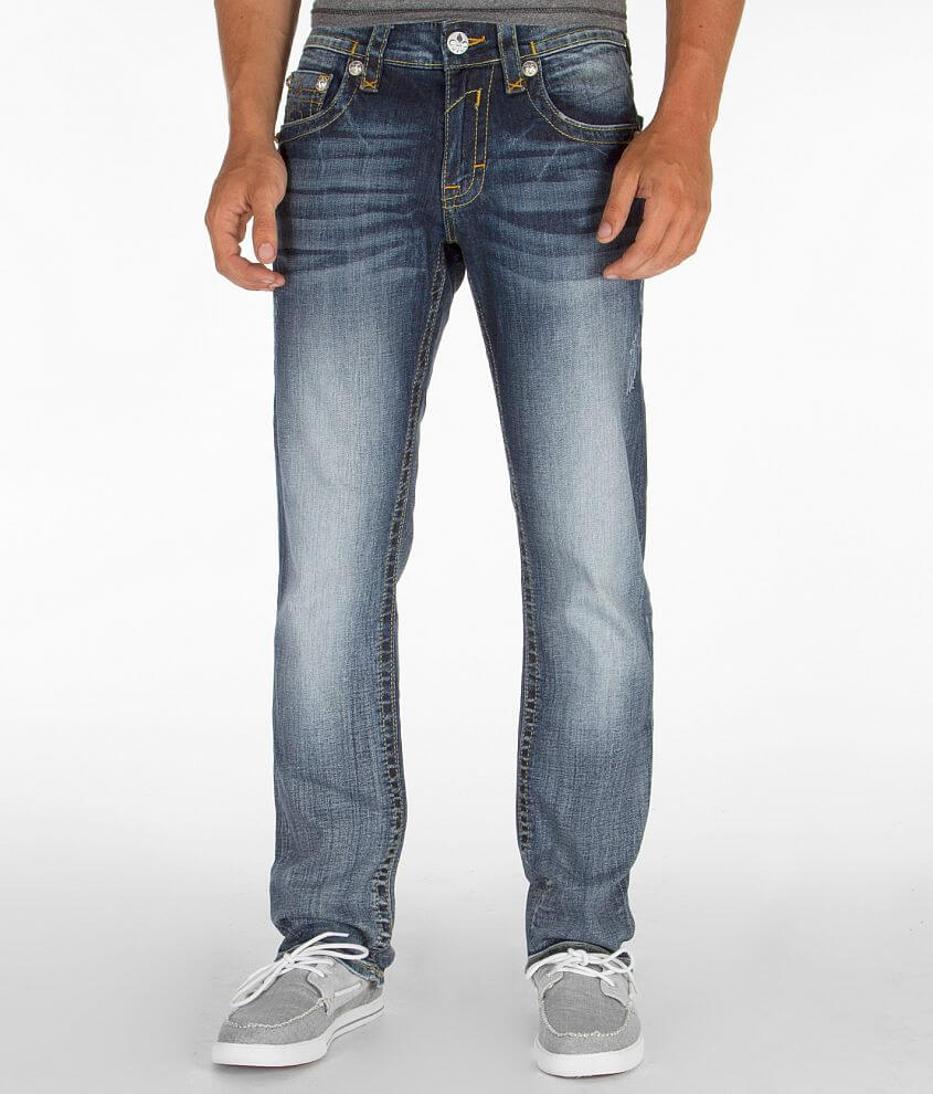 Rock Revival Evan Alt Straight Jean front view