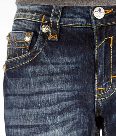 Rock Revival Evan Alt Straight Jean front pocket view
