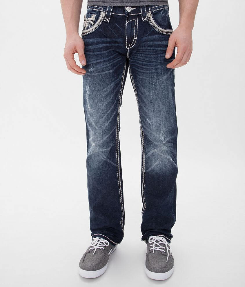 Rock Revival Eldon Straight Stretch Jean - Men's Jeans in Eldon T4 | Buckle