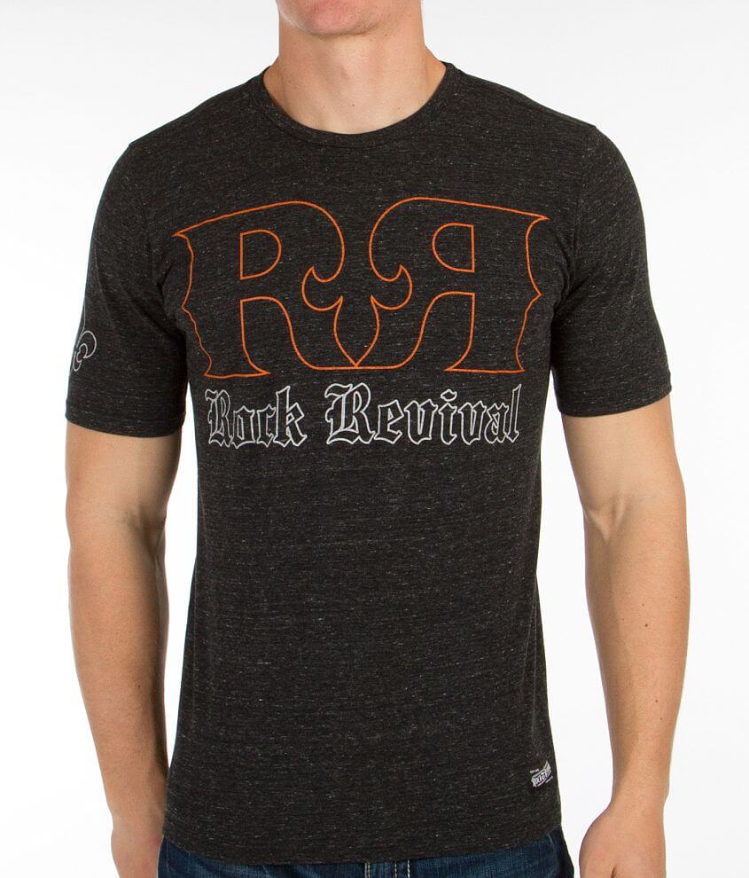 Rock Revival Double R Outline T-Shirt front view