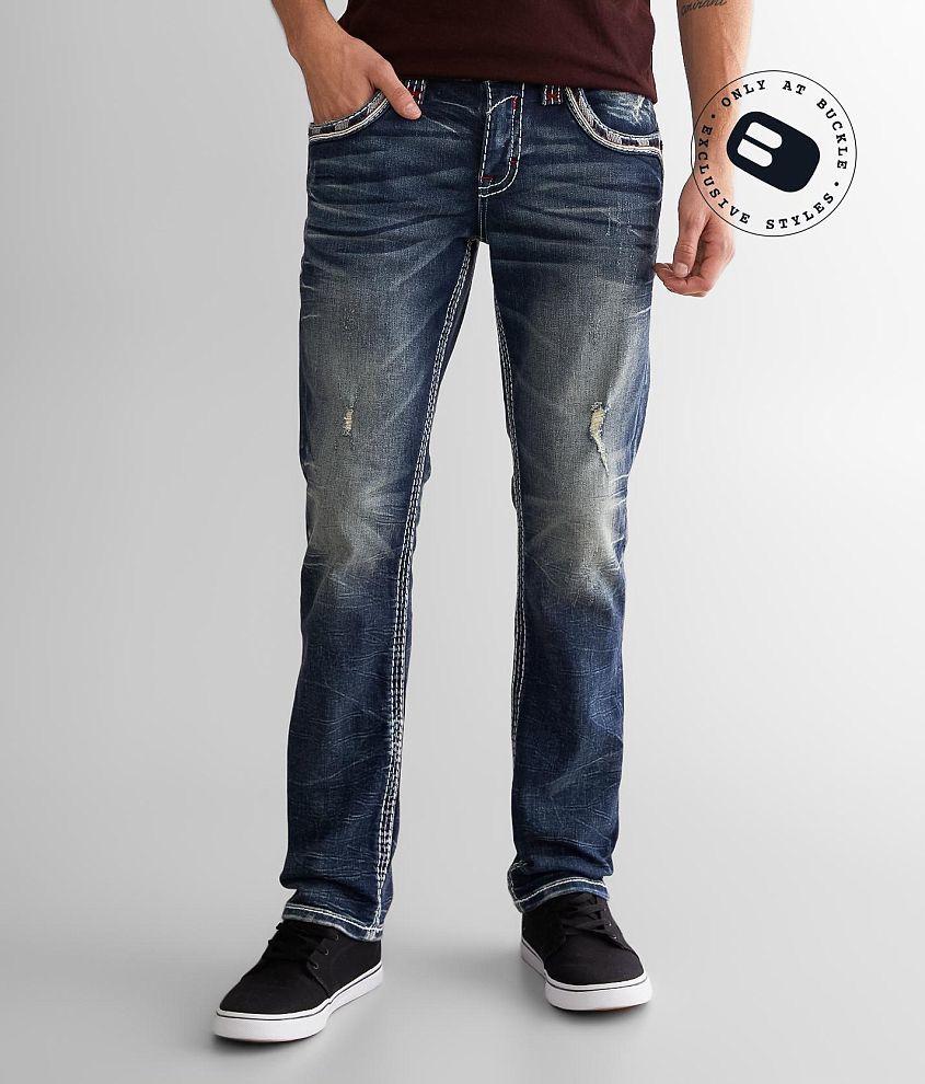 Rock Revival Lynx Slim Straight Stretch Jean - Men's Jeans in Lynx ...