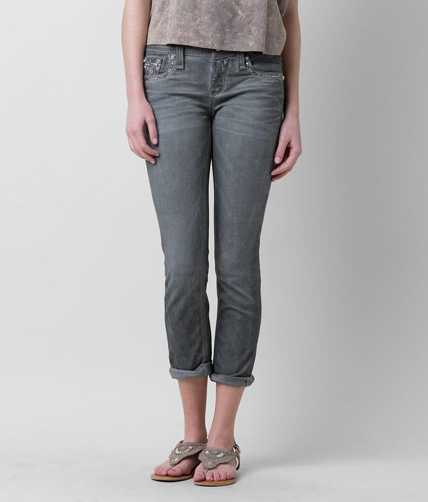 Rock Revival Boris Stretch Cropped Jean front view