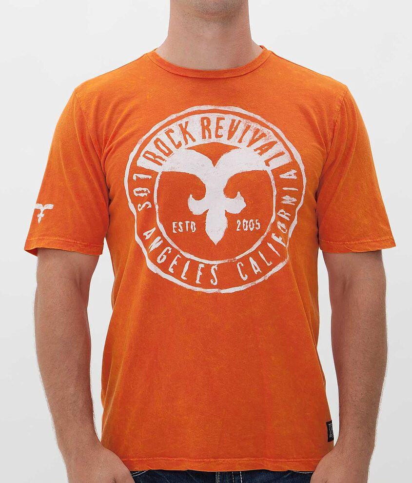 Orange rock t store shirt