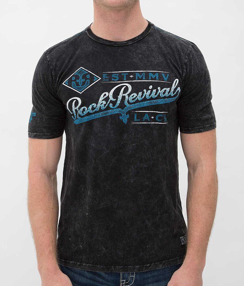 Rock Revival America T-Shirt - Men's T-Shirts in Black | Buckle