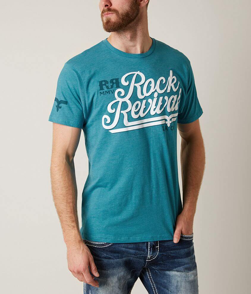 Rock Revival Heathered T-Shirt front view