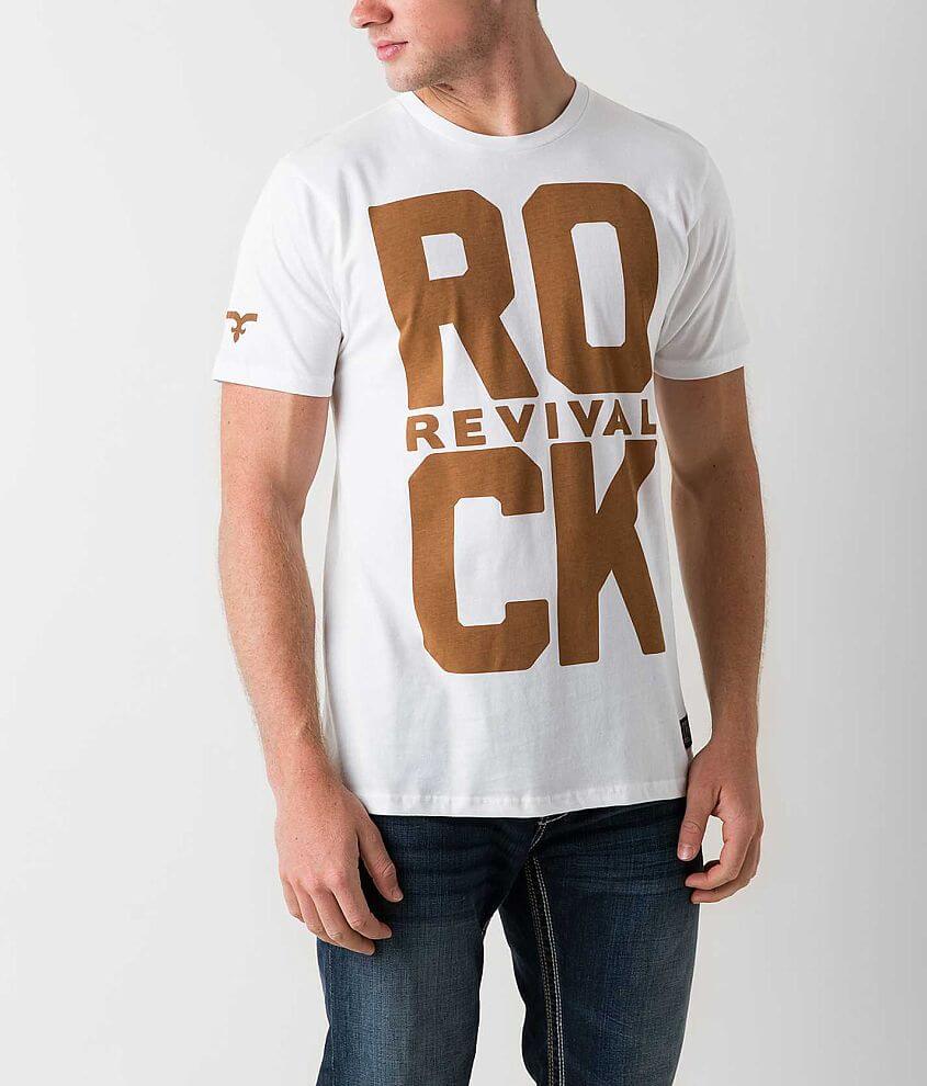 Rock Revival Block T-Shirt front view
