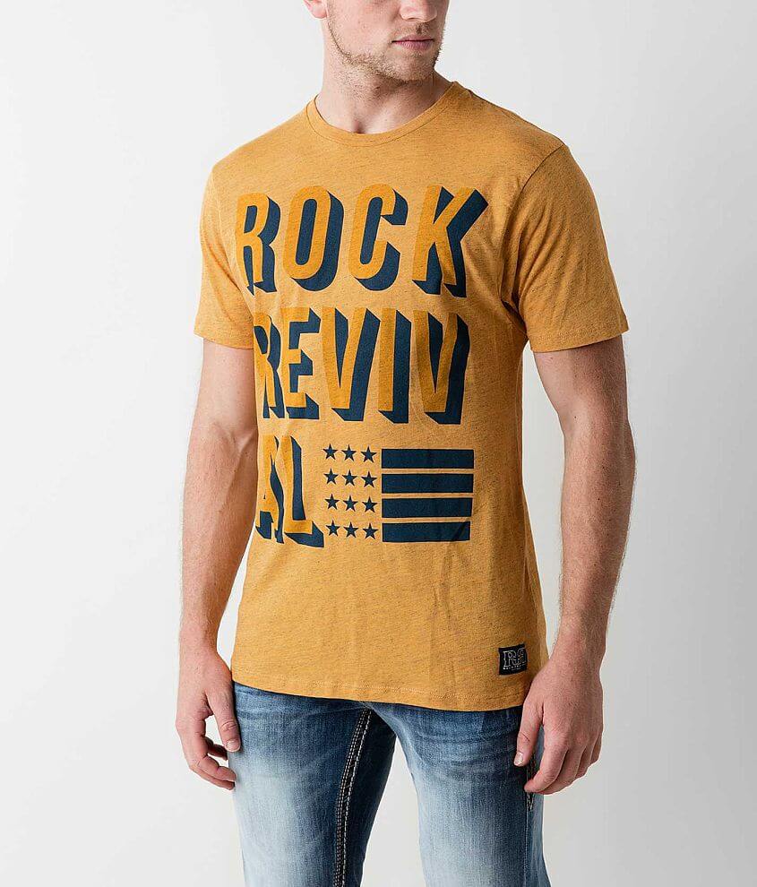 Rock Revival Rock Flag T-Shirt front view