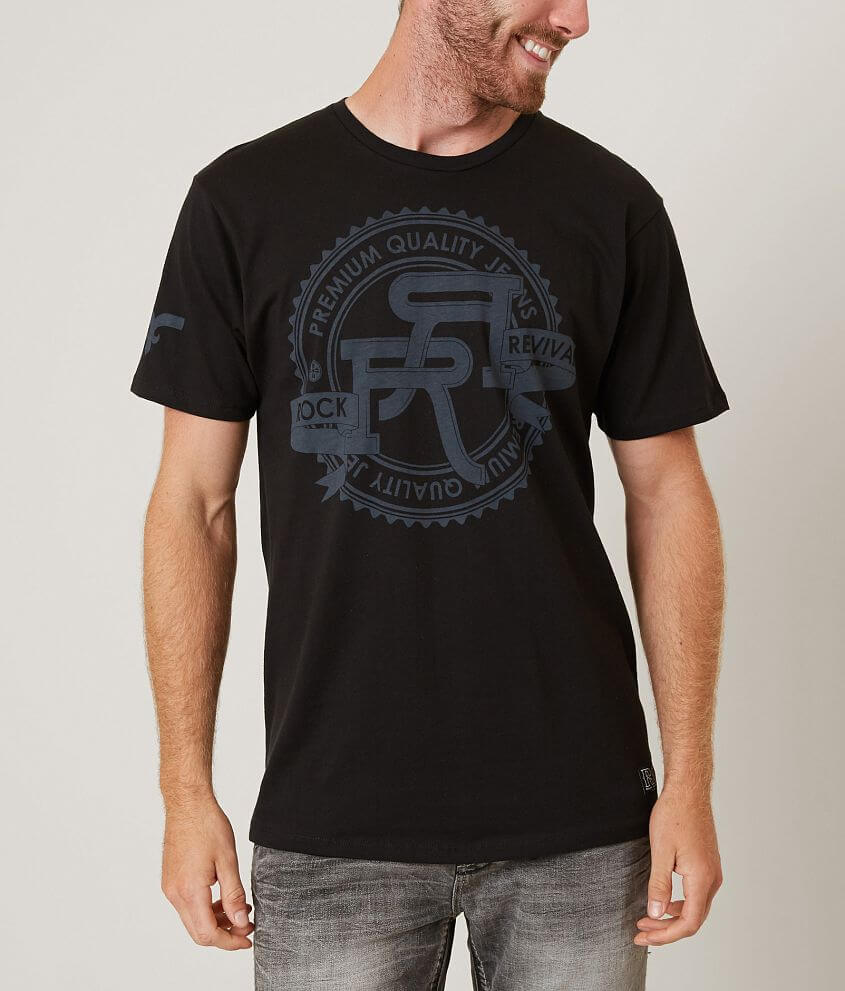 Rock Revival Prospect T-Shirt - Men's T-Shirts in Black | Buckle