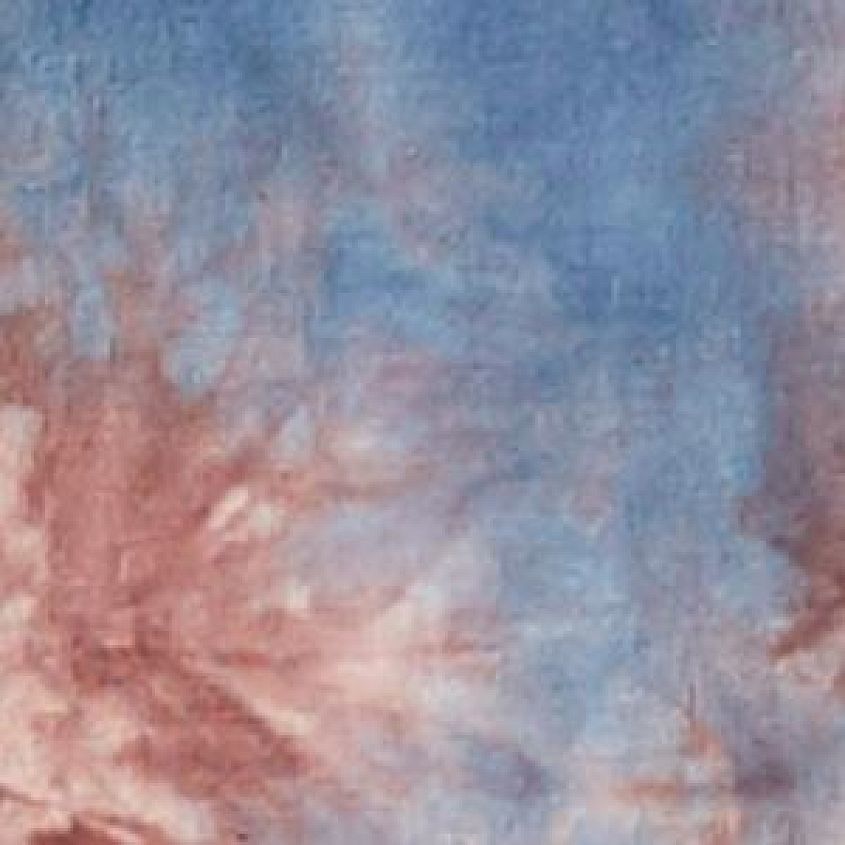 Maroon Blue Tie Dye