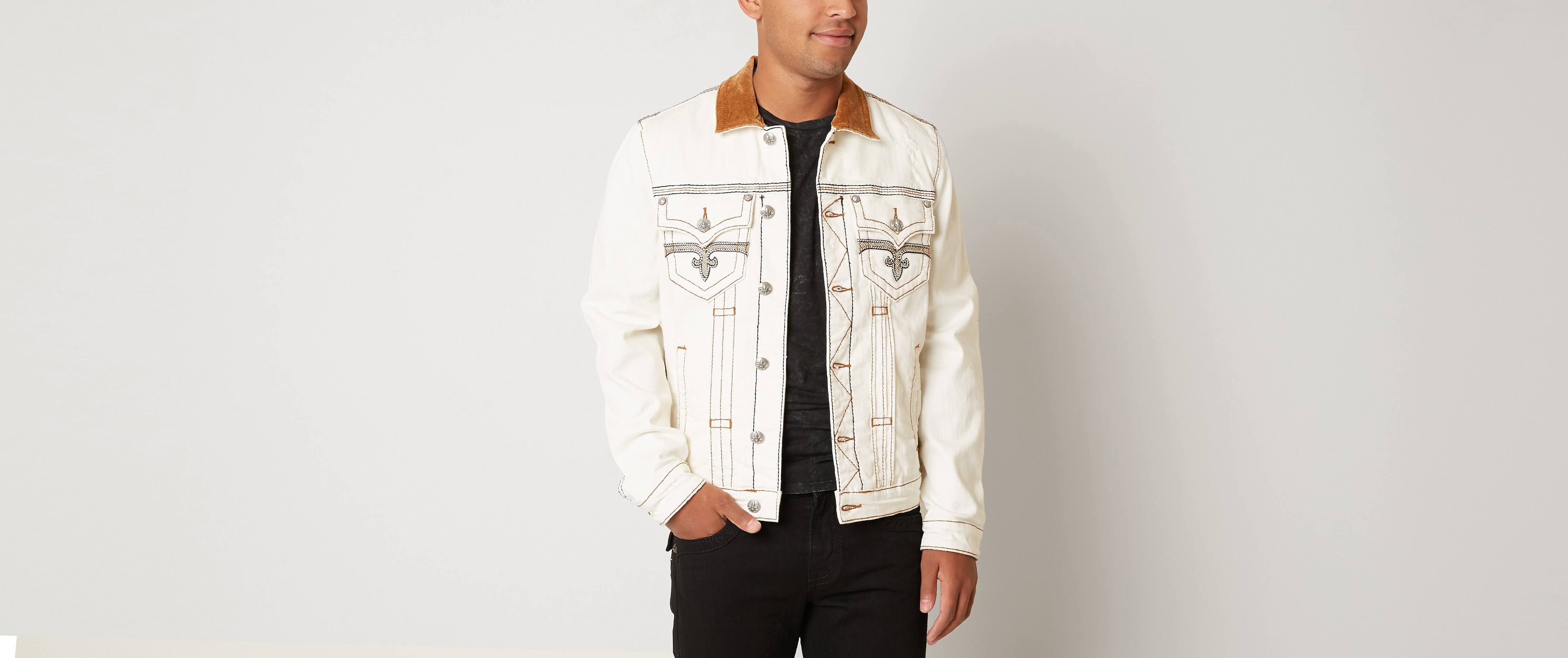 black rock revival jean jacket
