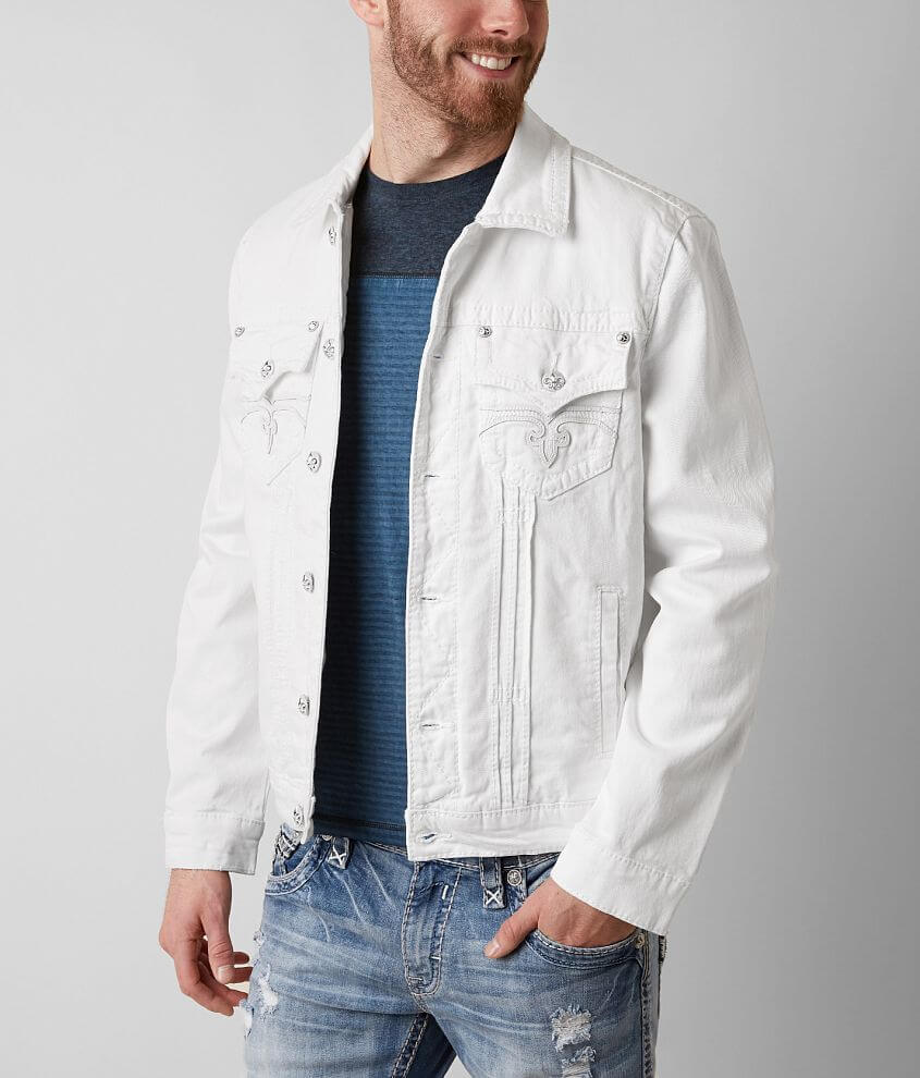 Rock Revival Luciano Denim Jacket Clothing in Luciano Buckle