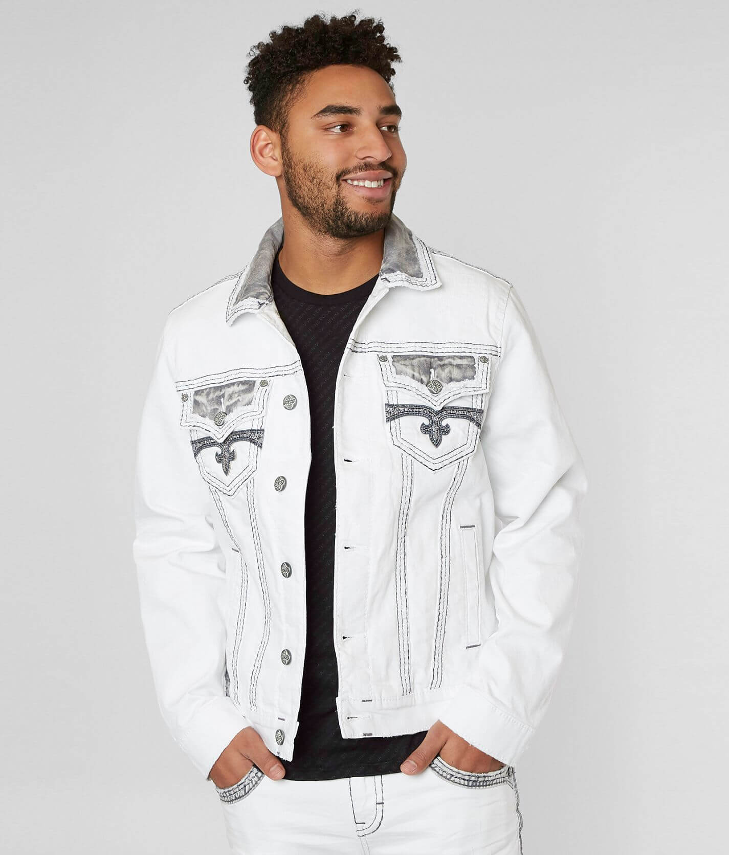 Rock Revival Doheny Denim Stretch Jacket - Men's Coats/Jackets in