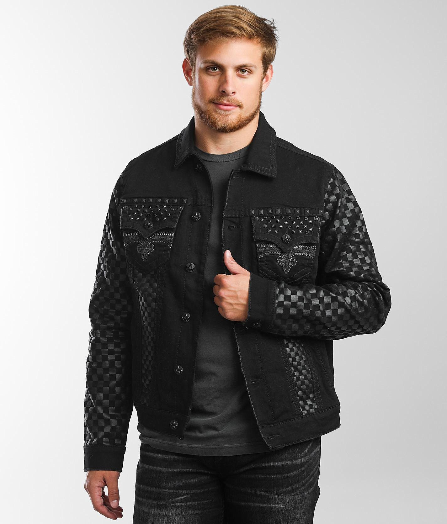 black rock revival jean jacket