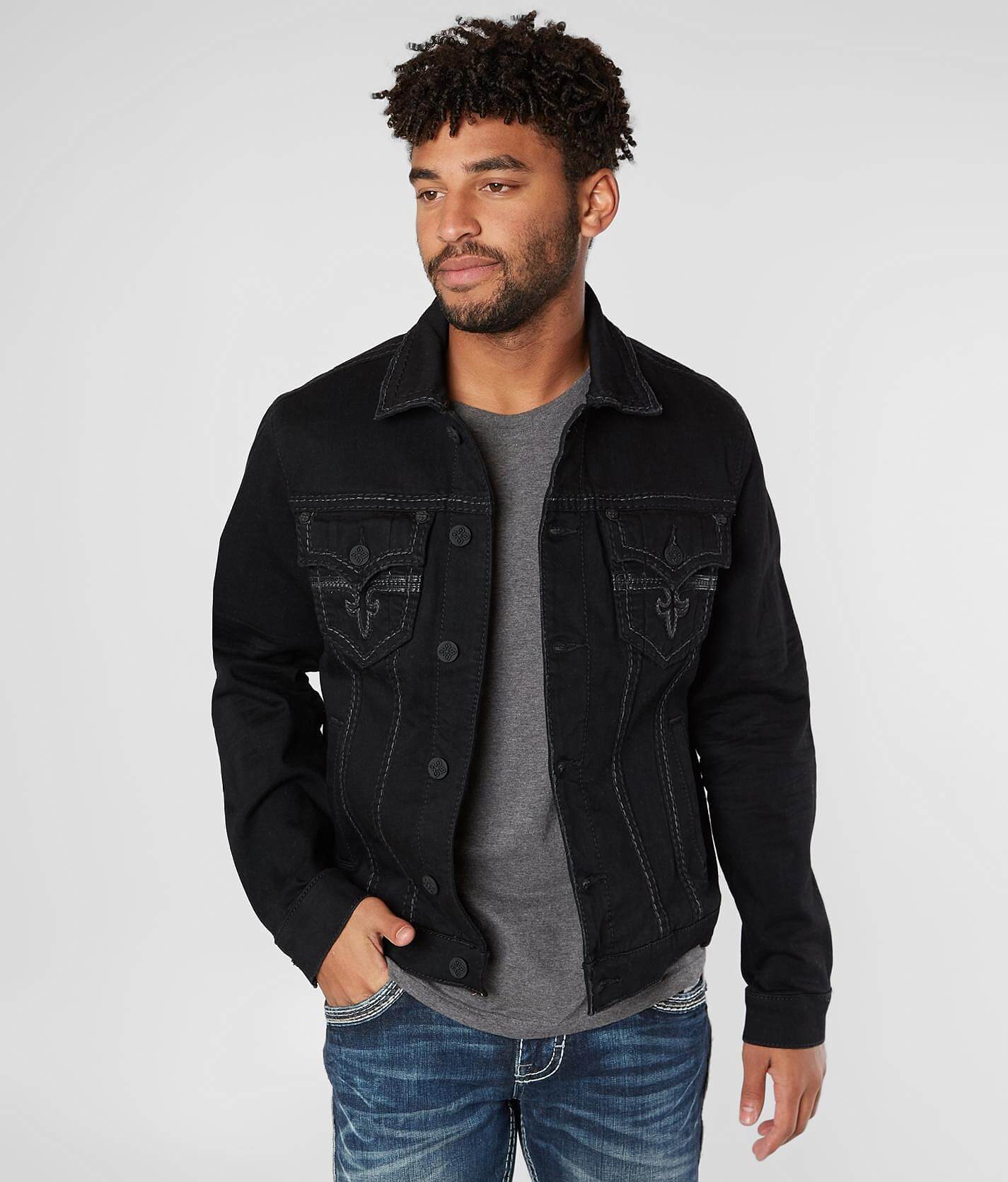 black rock revival jean jacket