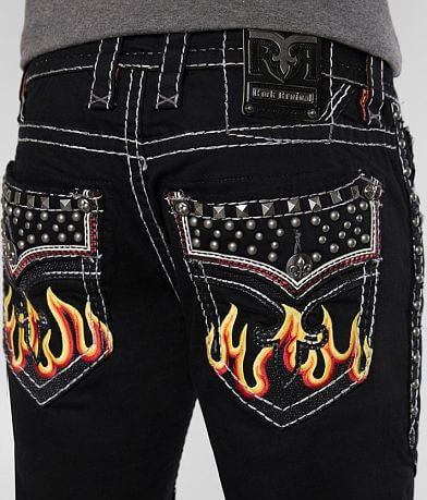 Rock Revival Quince Biker Stretch Jean BACK_POCKET