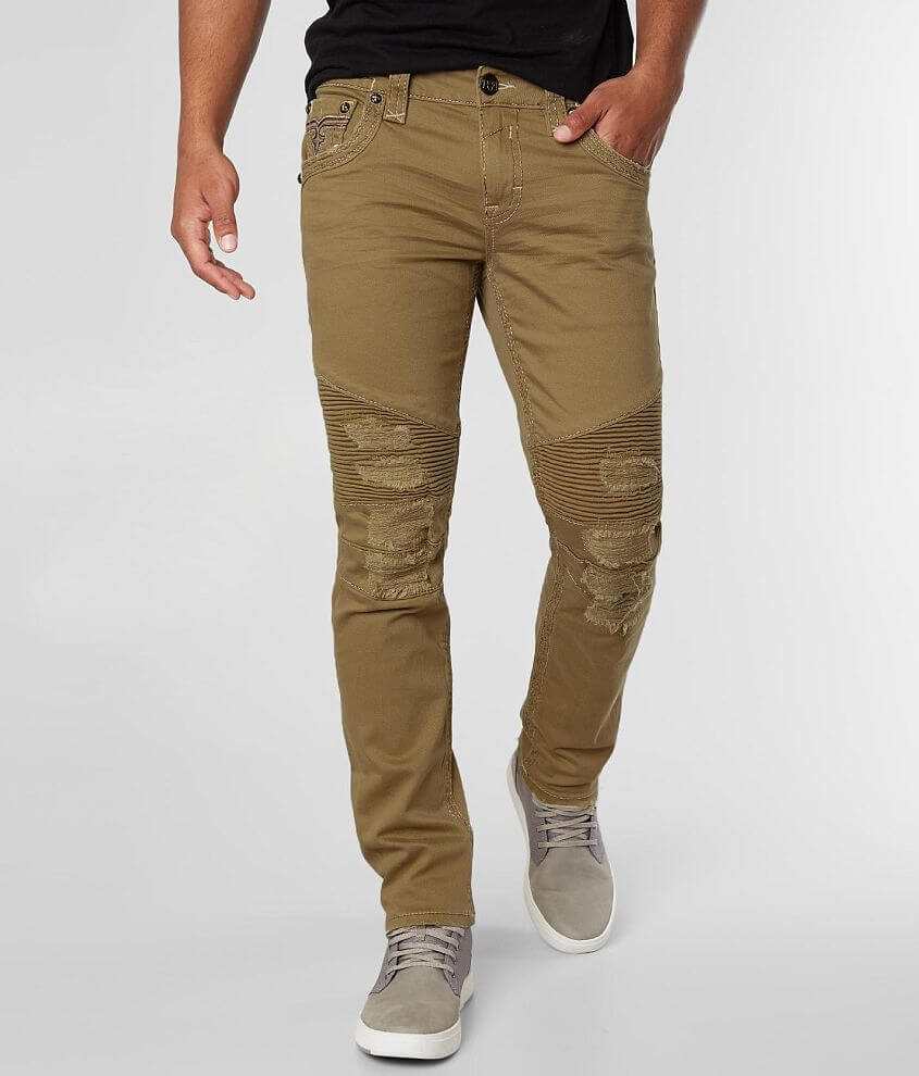 Rock Revival Neilly Biker Stretch Twill Pant front view