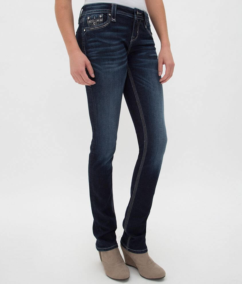 Rock Revival July Mid-Rise Curvy Skinny Jean front view