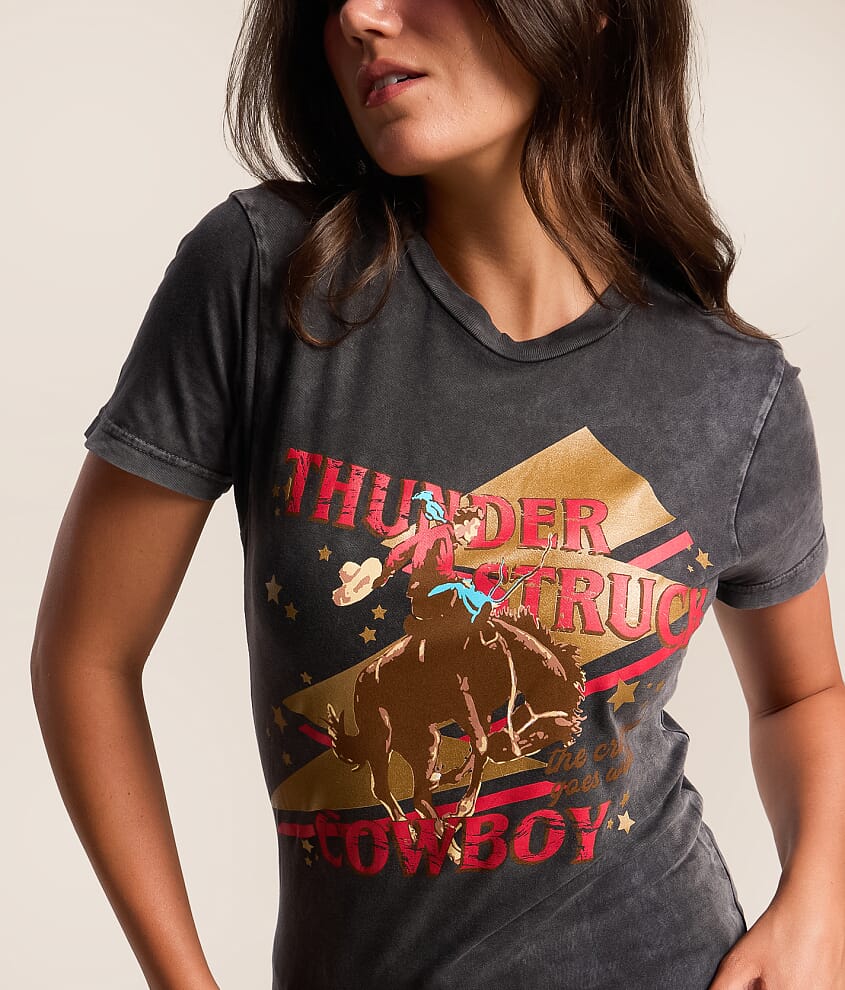Thunder Struck Cowboy T-Shirt