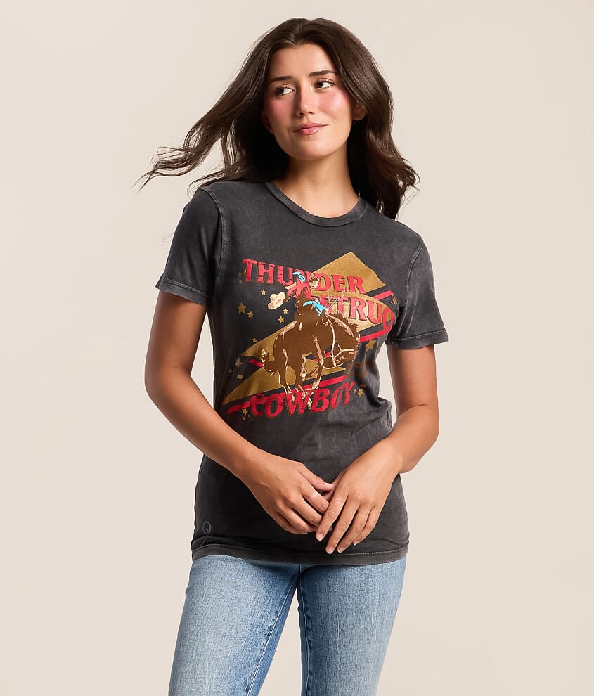 Thunder Struck Cowboy T-Shirt