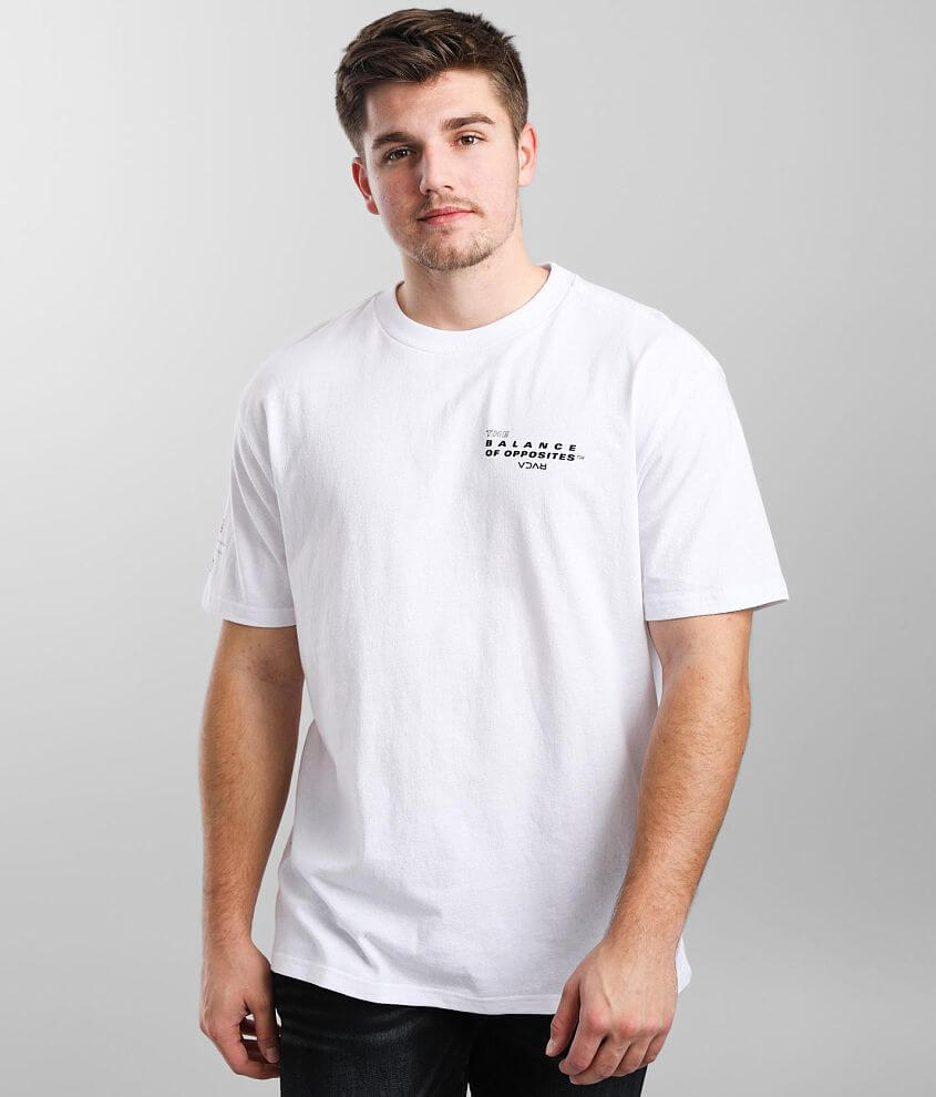 RVCA Sport Typo T-Shirt front view