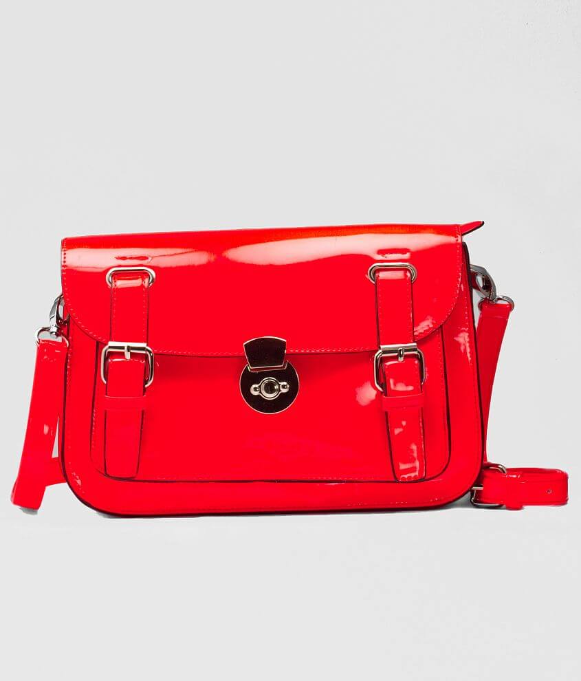 Neon Crossbody Purse Women's Accessories in Orange Buckle