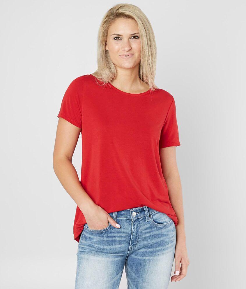 red by BKE Solid Top front view