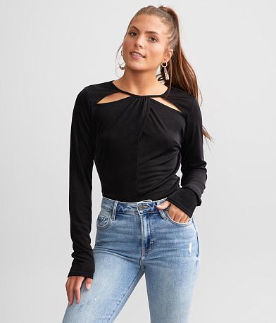 red by BKE Cut-Out Top front view