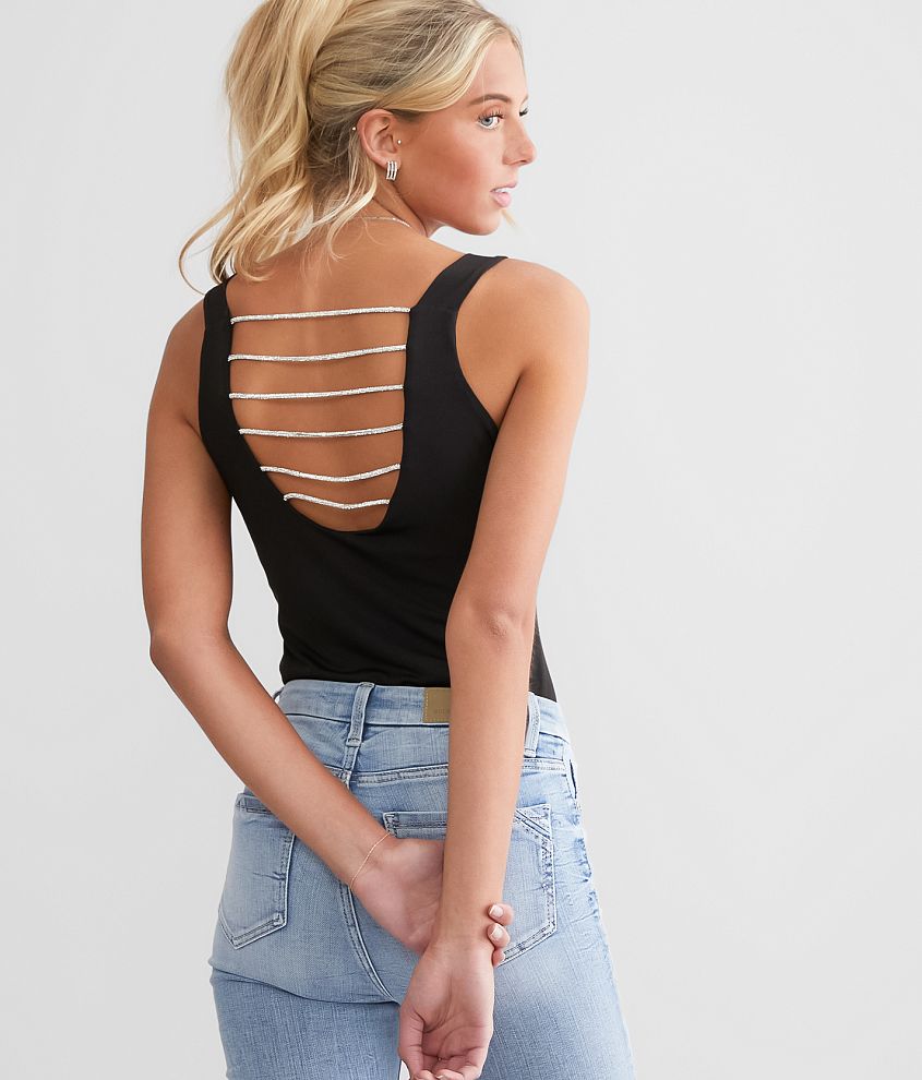 Black buckle hot sale bodysuit