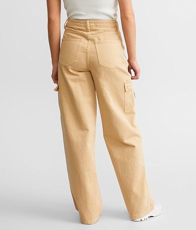 Gilded Intent Wide Leg Cargo Pant back view
