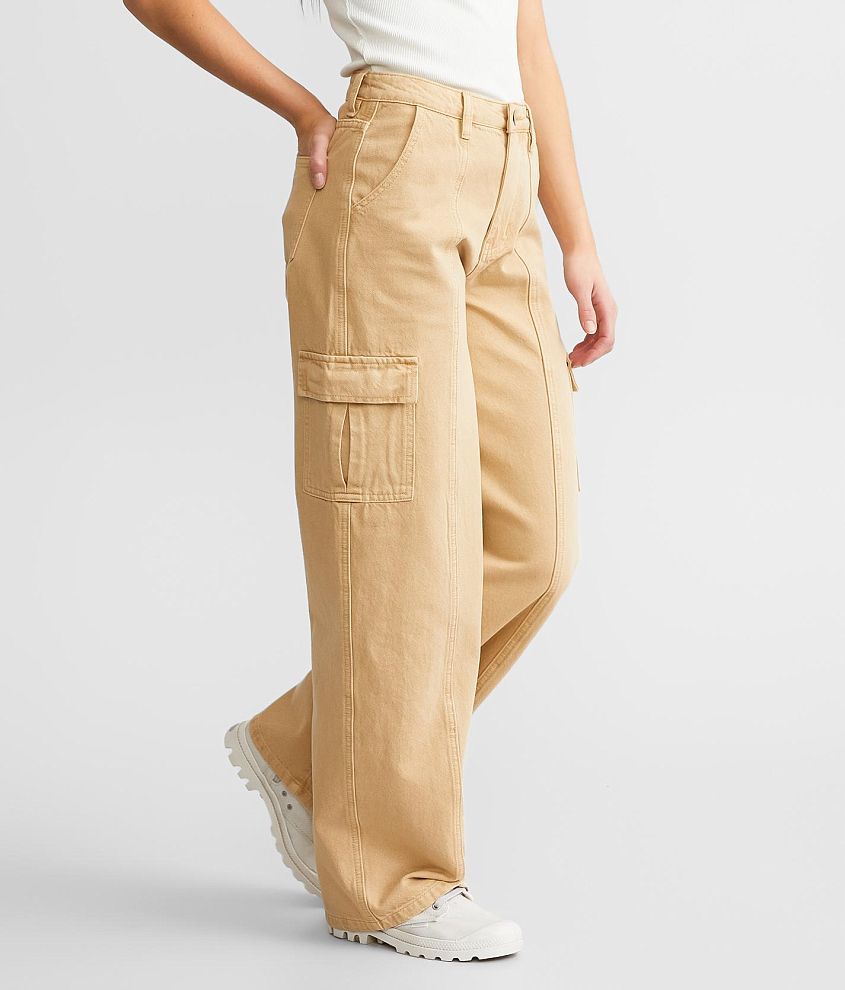 Wide-leg Cargo Pants