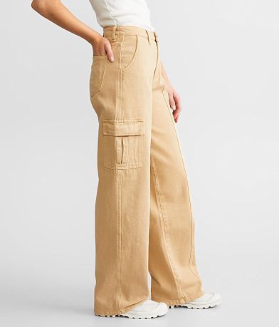 Gilded Intent Wide Leg Cargo Pant full right side view