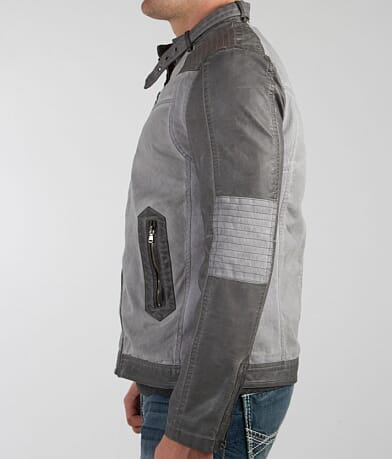 Blanc Noir Pieced Jacket LEFT_DETAIL