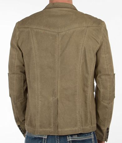 Blanc Noir Canvas Blazer BACK
