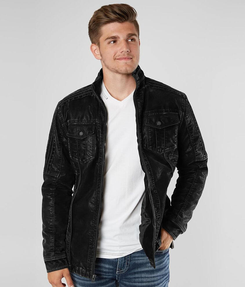 Black jacket outlet suede