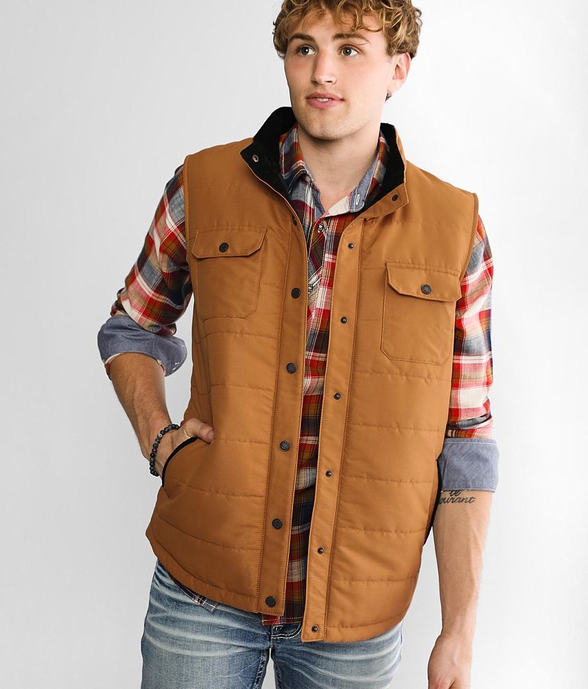 Outpost Makers Puffer Vest - Men's Coats/Jackets in Tobacco | Buckle