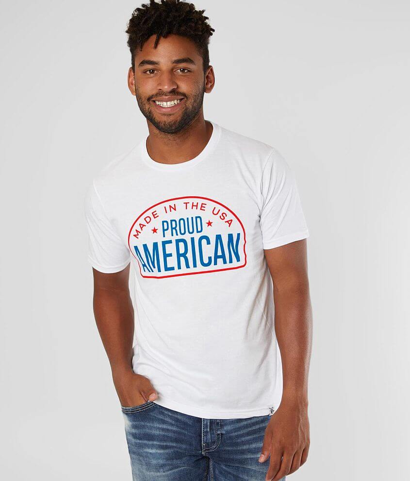 Rural Cloth Proud American T-Shirt front view