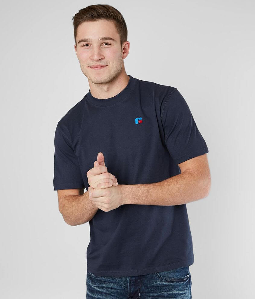 unlock ejendom forræder Russell Athletic® Baseliner T-Shirt - Men's T-Shirts in Navy | Buckle