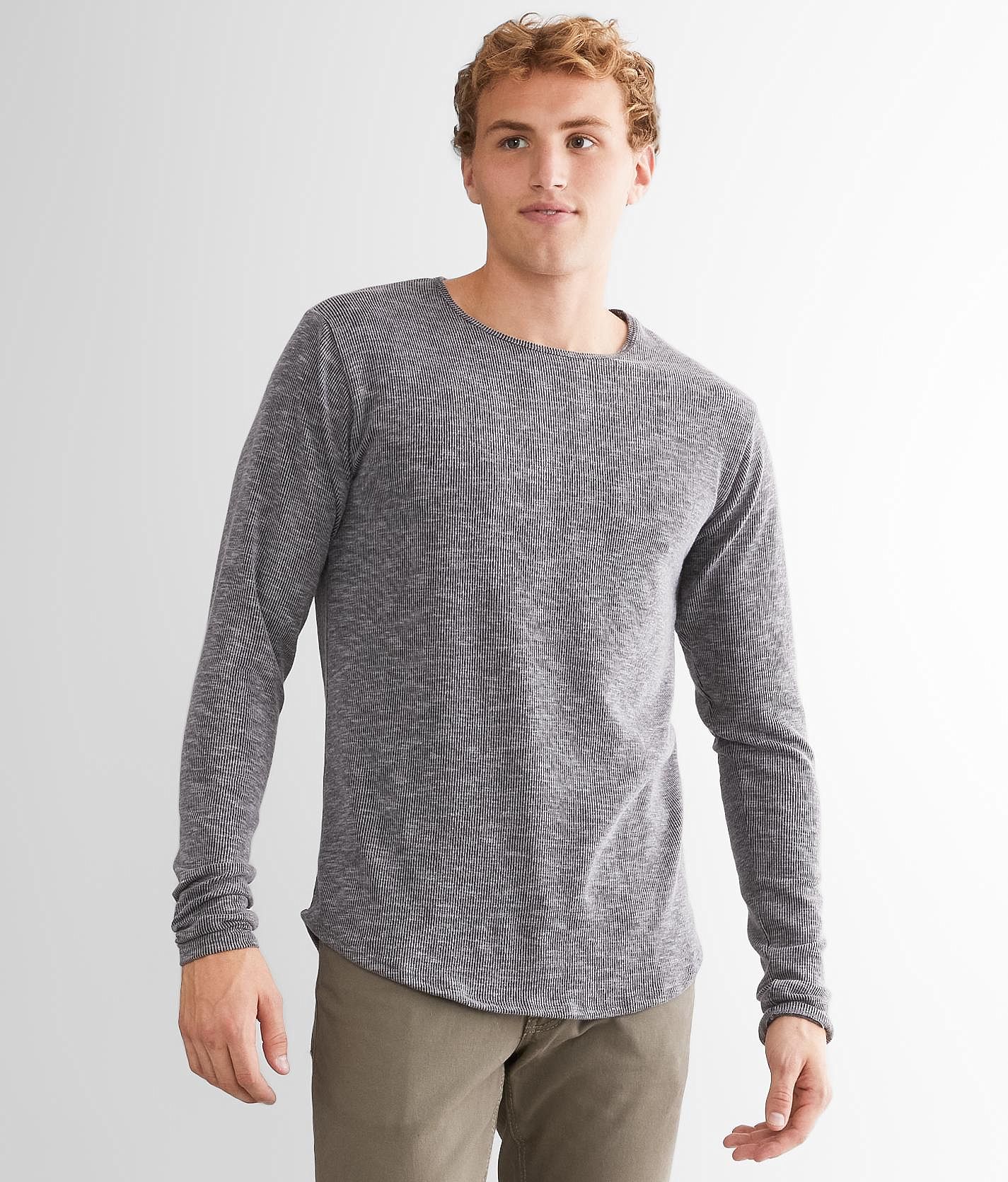 Rustic Dime Washed Long Body T-Shirt - Men's T-Shirts in