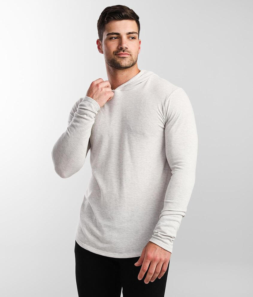 Rustic Dime Heathered Hoodie front view