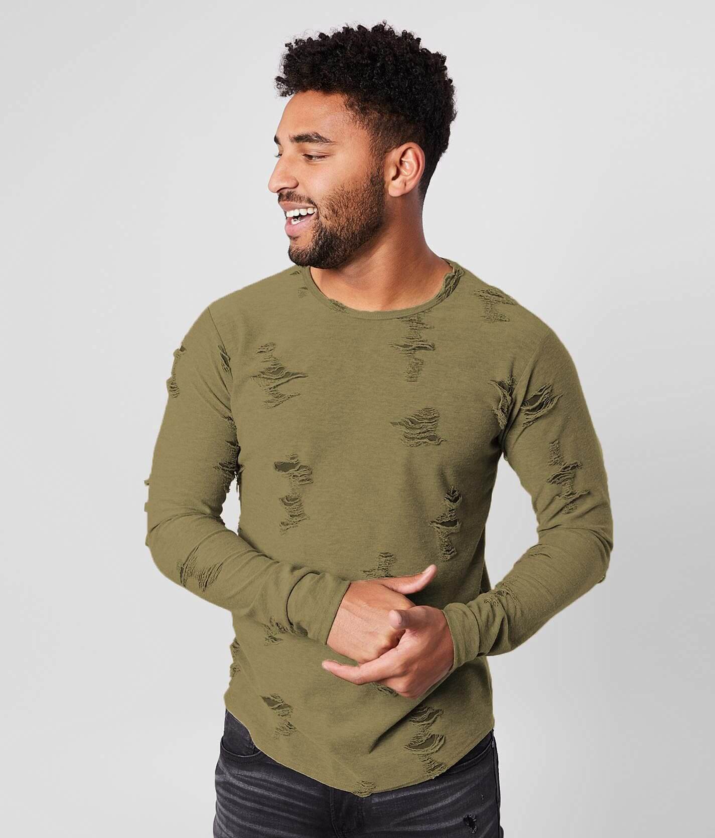 【DIME】VERT T-SHIRT / DARK OLIVE Men's Premium Dark Green T-Shirt | IF…THEN WELL – IF THEN