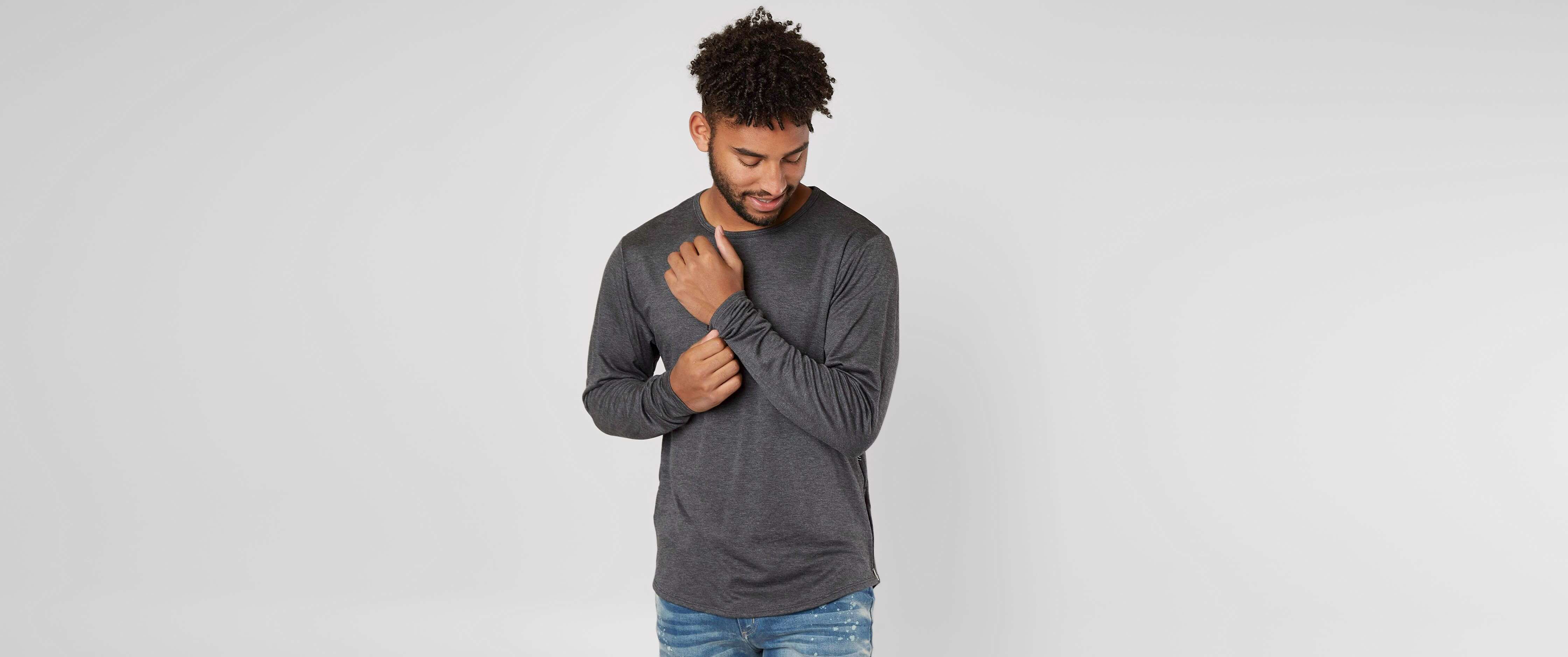 Image of Rustic Dime Fleece Lined T-Shirt